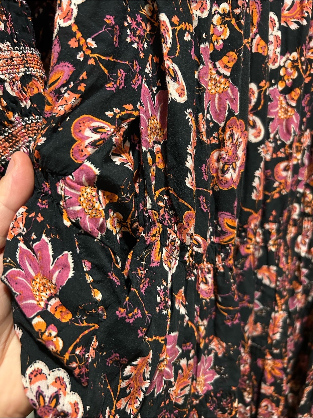 Free People Sweet Escape Maxi Dress Floral Romantic Boho Fairy , small - Picture 11 of 15